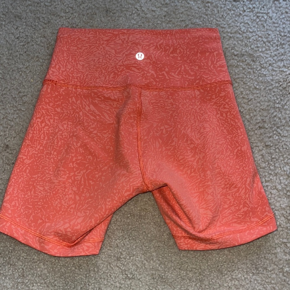 Lululemon wunder train high rise short 6”